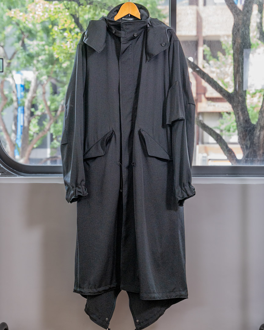 YOHJI YAMAMOTO ギャバジンモッズコート | HUES 福岡セレクトショップ