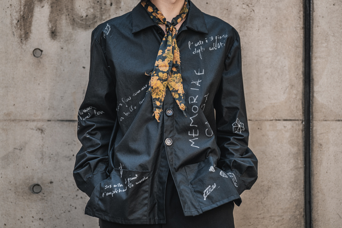 ARCHIVIO J.M.Ribot シルクスカーフ | HUES 福岡セレクトショップ