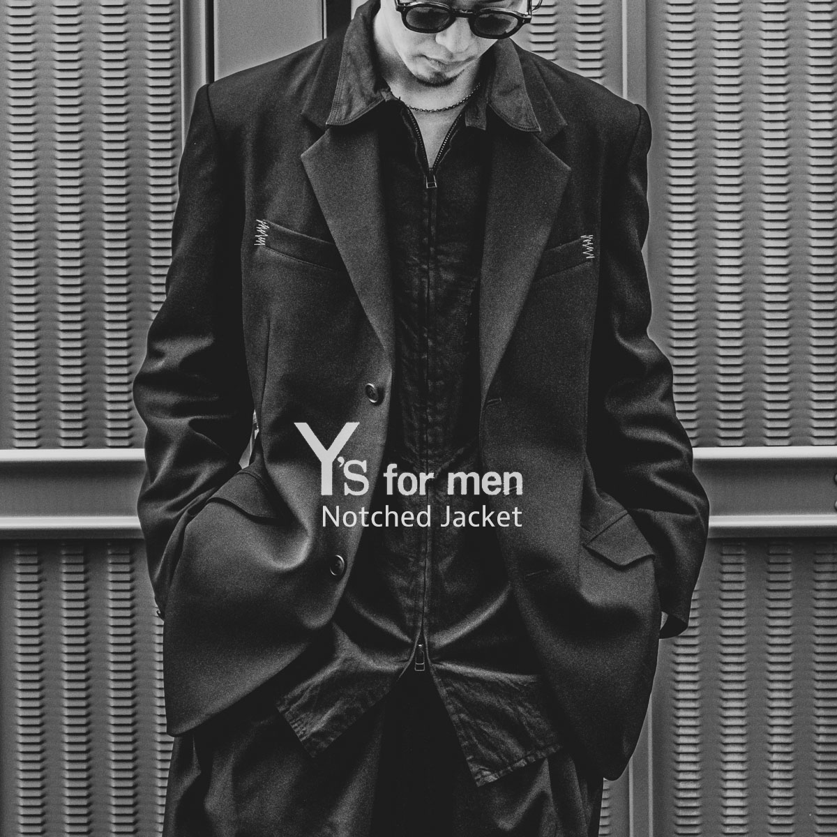 Y's for men 23AW ギャバジンノッチドラペルジャケット | HUES 福岡