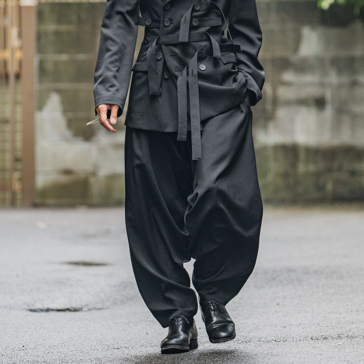 Y'sワイズYOHJI YAMAMOTOナイロンバギーパンツヨウジヤマモト yohji