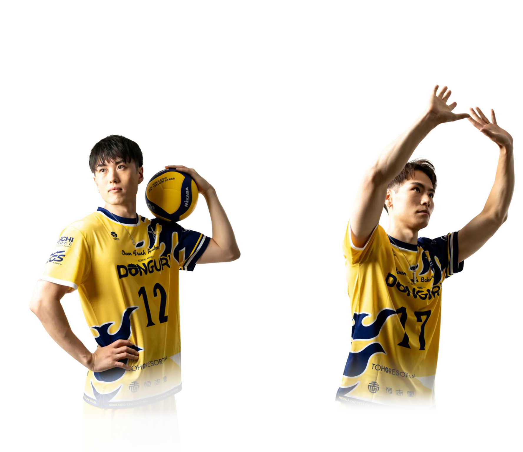 受注生産】2025/2026シーズンレプリカユニフォーム - 北海道イエロー