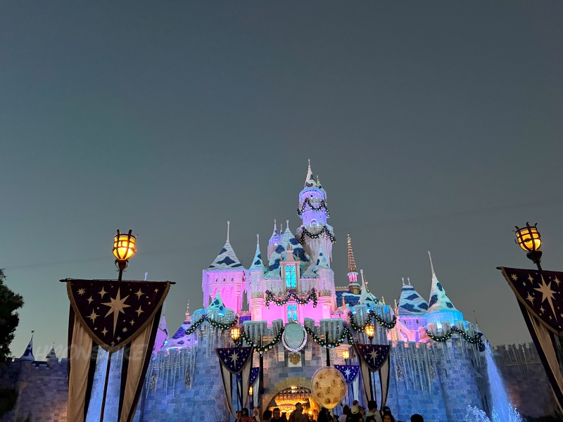 DLR＆DCL】「シンデレラ城」ならぬ「眠れる森の美女の城」美しい