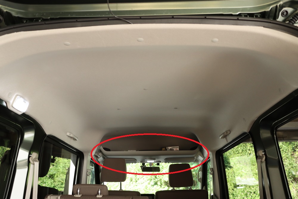 DA17V型エブリイのオーバーヘッドコンソールの取り外し方【DIY