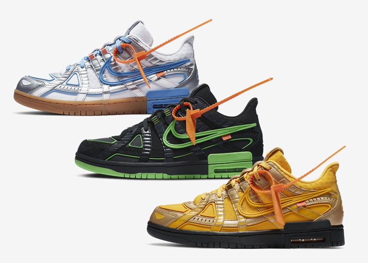 オフホワイト × ナイキ ラバーダンクが地域限定発売！抽選まとめ