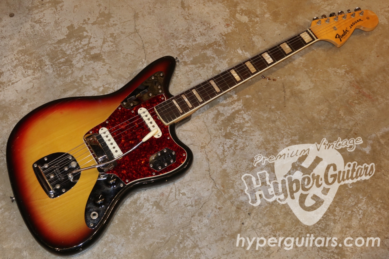 Fender '73 Jaguar - サンバースト / ローズ - ハイパーギターズ Hyper
