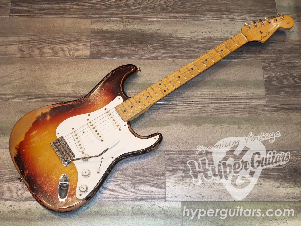 Fender '58 Stratocaster - サンバースト / メイプル - ハイパー