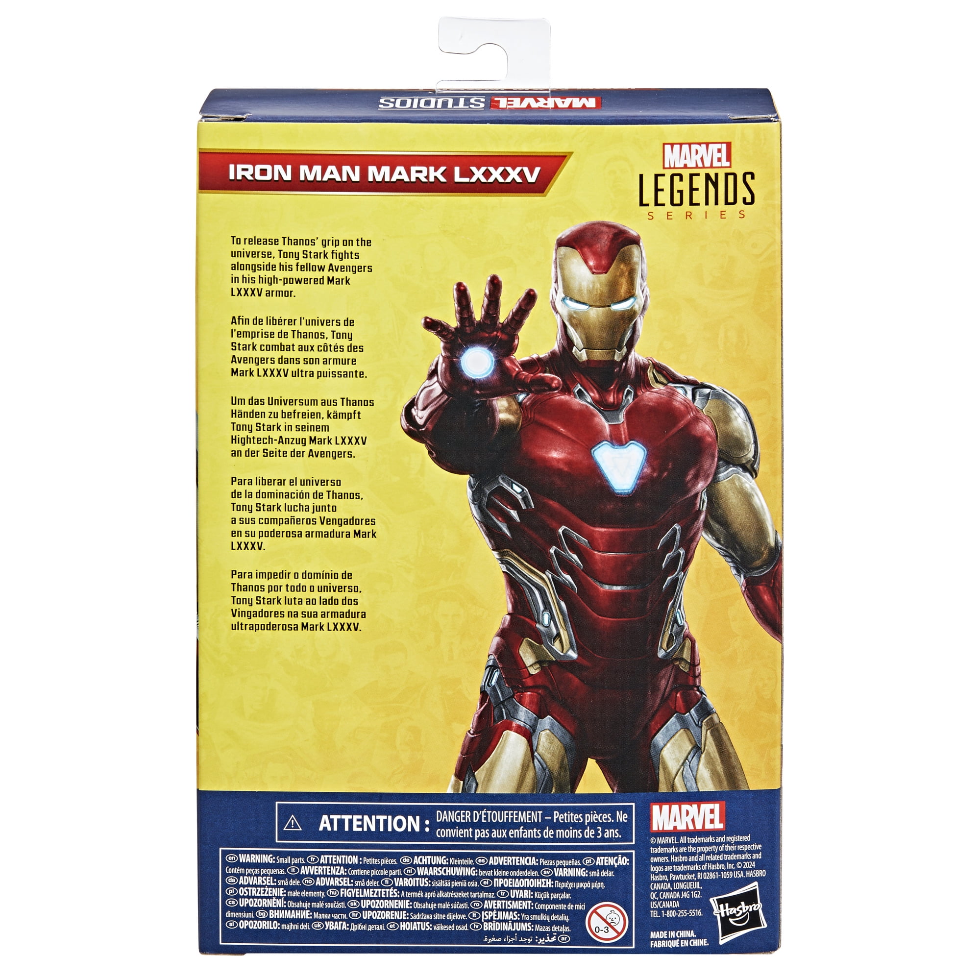 Série Marvel Legends Homem de Ferro Mark LV Avengers: Endgame Action
