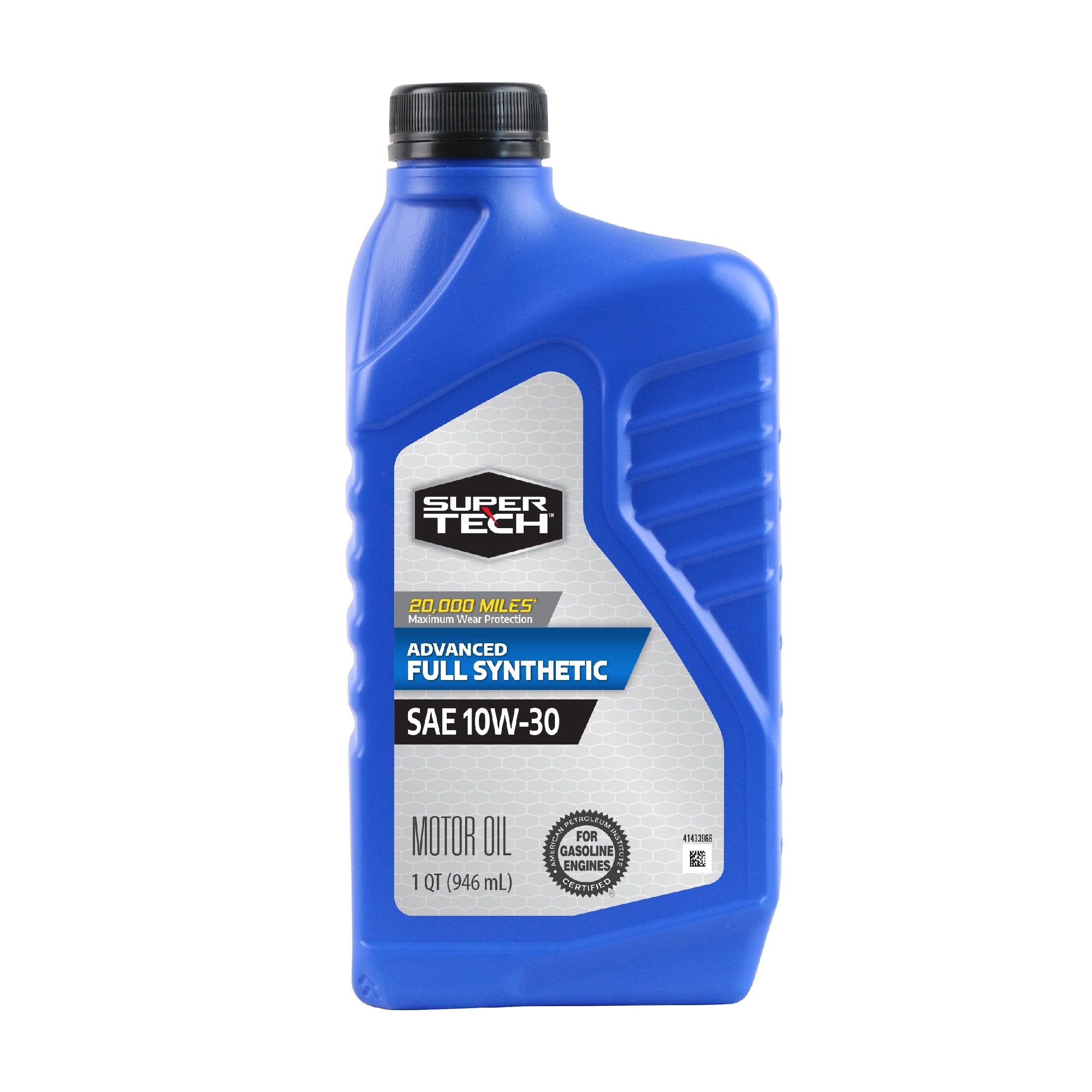 Super Tech Full Synthetic SAE 10W-30 4-Stroke ATV Motor Oil 1