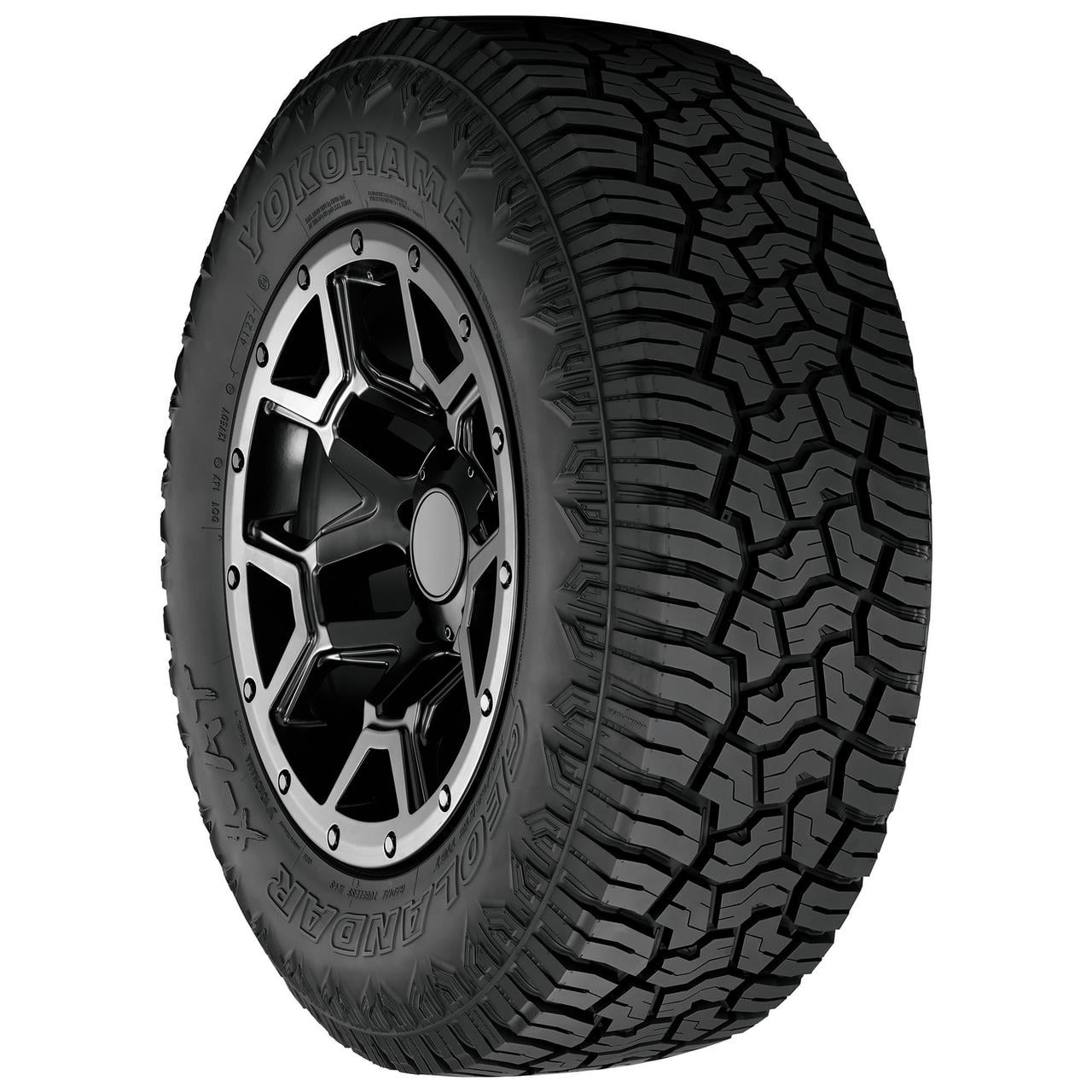 Yokohama Geolandar X-AT Road Truck Tire, LT285/70R17 121Q BW, All