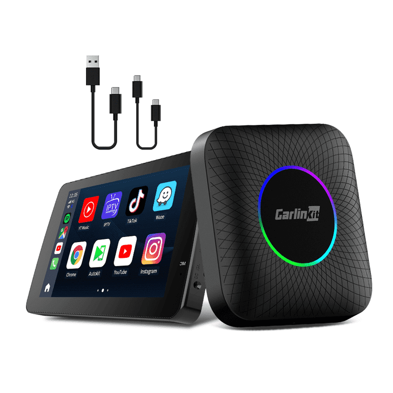 Carlinkit AI Box Android 13 - Wireless CarPlay Adapter, 8GB+128GB