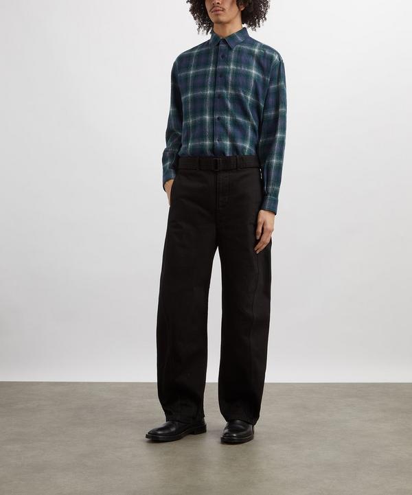 Auralee Airy Wool Check Shirt | Liberty