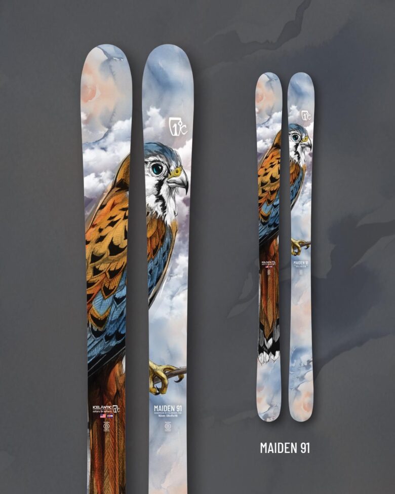 Icelantic スキー板とビンディングセット フリースタイル 2020モデル