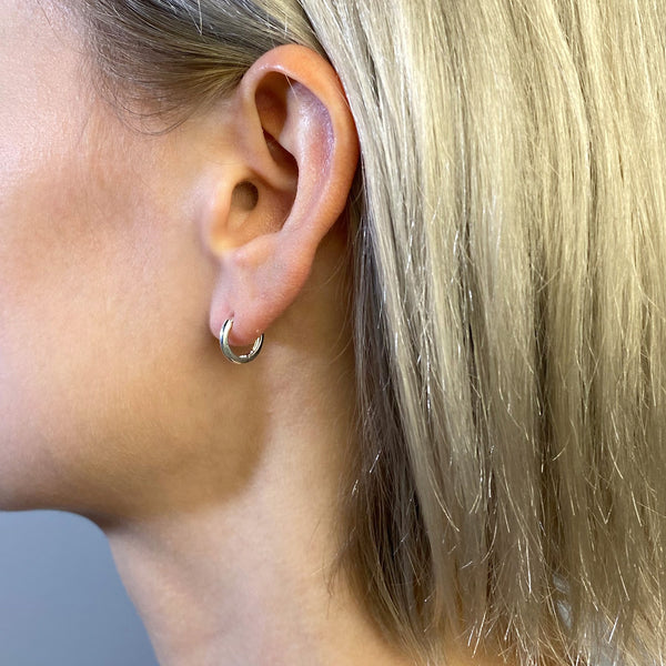 n_t1007さん専用 シルバー ストーン付き フープピアス n_t1007さん専用