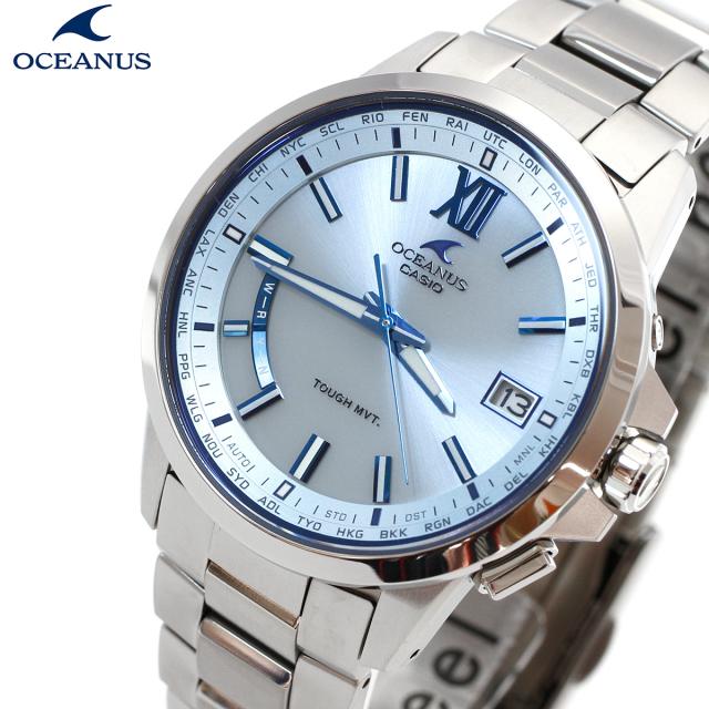 カシオ オシアナス CASIO OCEANUS 電波 ソーラー 電波時計 腕時計