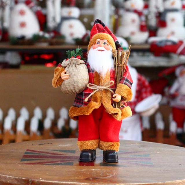 サンタクロース サンタ 人形 6タイプ おしゃれ 大型 30cm クリスマス