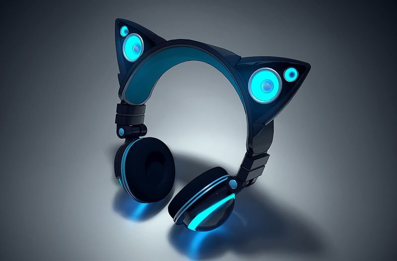 猫耳ヘッドフォン「Axent Wear」がIndiegogoでスタートアップ | 3DP id