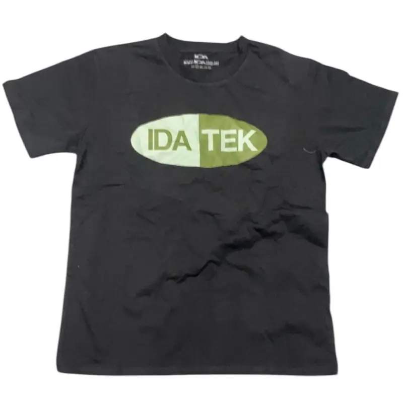 Black/White IDA SPLY IDA-TEK Short Sleeve T-shirt - IDA Shop
