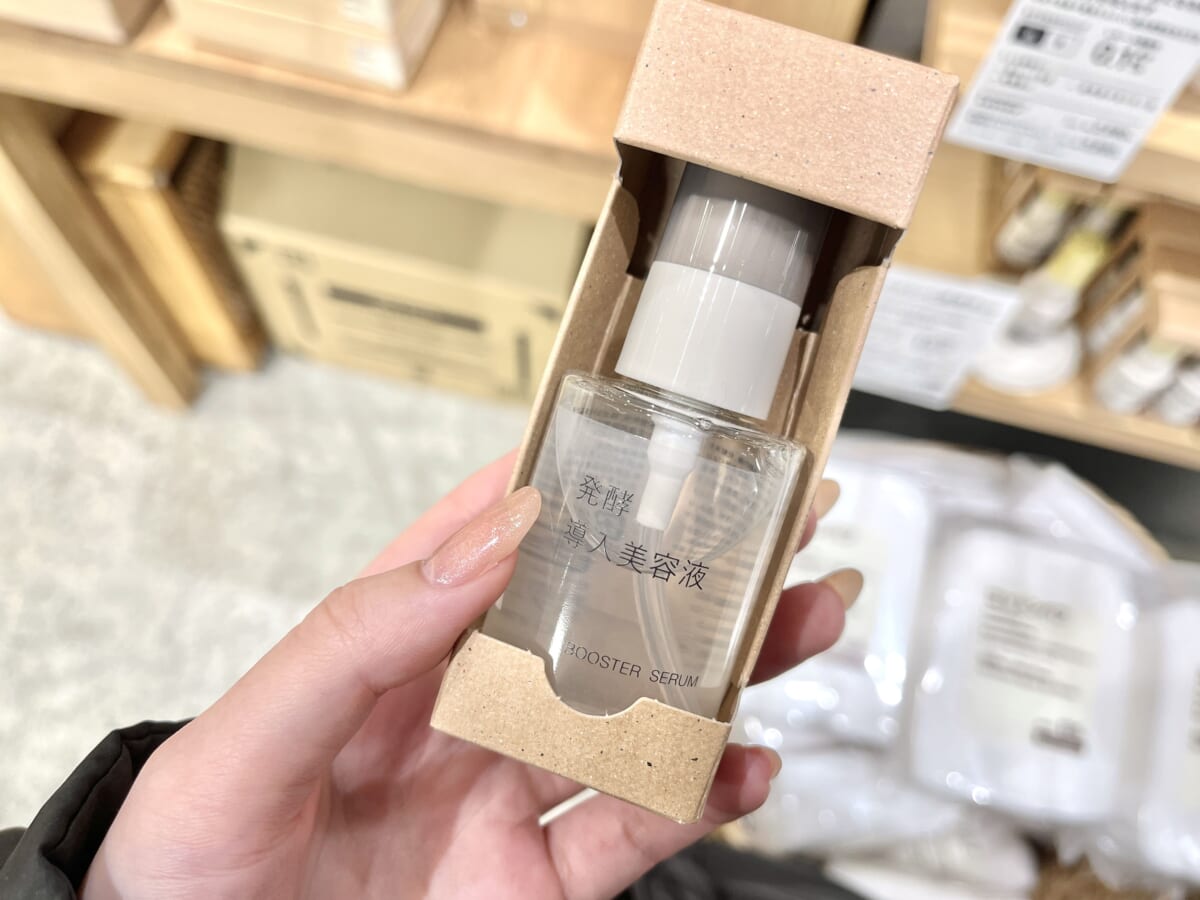 無印良品】「発酵導入美容液」を使う順番は？保湿力など使用感を正直