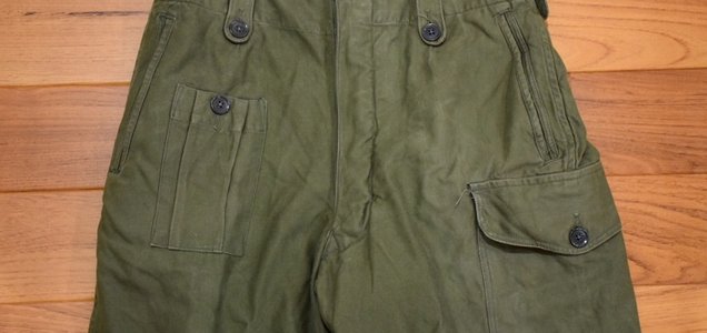 ジャストサイズ！！1960年代の【イギリス軍 グルカパンツ 1950 pattern