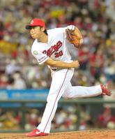 元広島カープ一岡竜司投手実使用 Wilson 硬式グローブ 2019年モデル