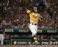 阪神・佐藤輝 24号V2ラン！84試合目でキャリアハイ並んだ 「全然