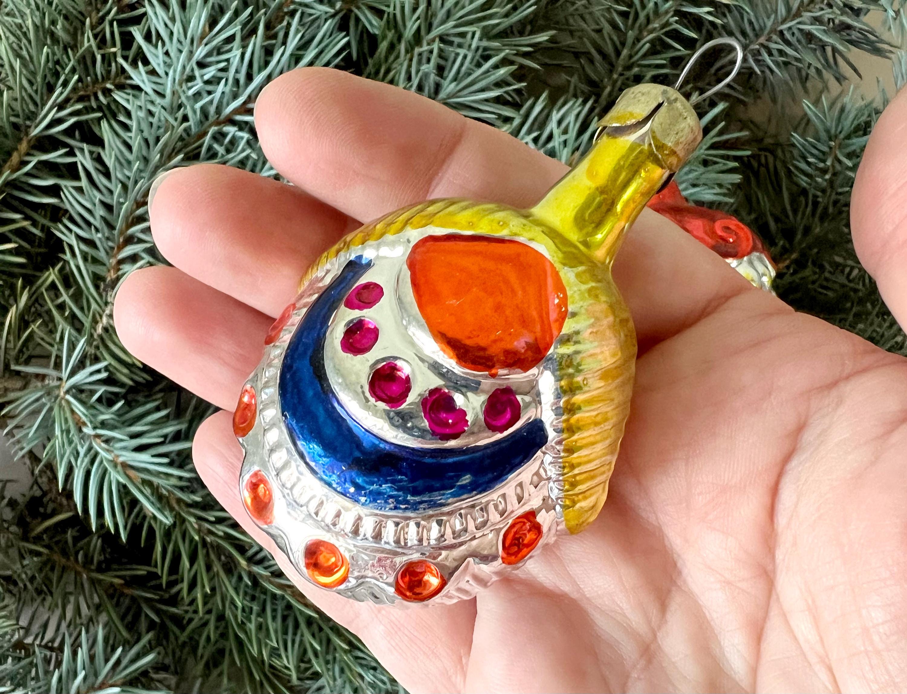 ソビエト ヴィンテージ クリスマス ツリー オーナメント 4 個セット