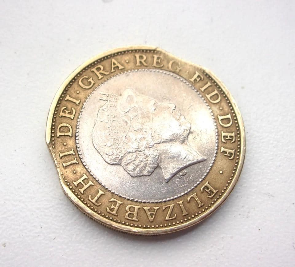 Rare two pound coin - Etsy 日本