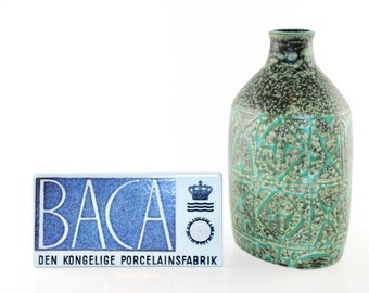 ロイヤル コペンハーゲン Baca Fajance 花瓶、番号 708-3207、ニルス