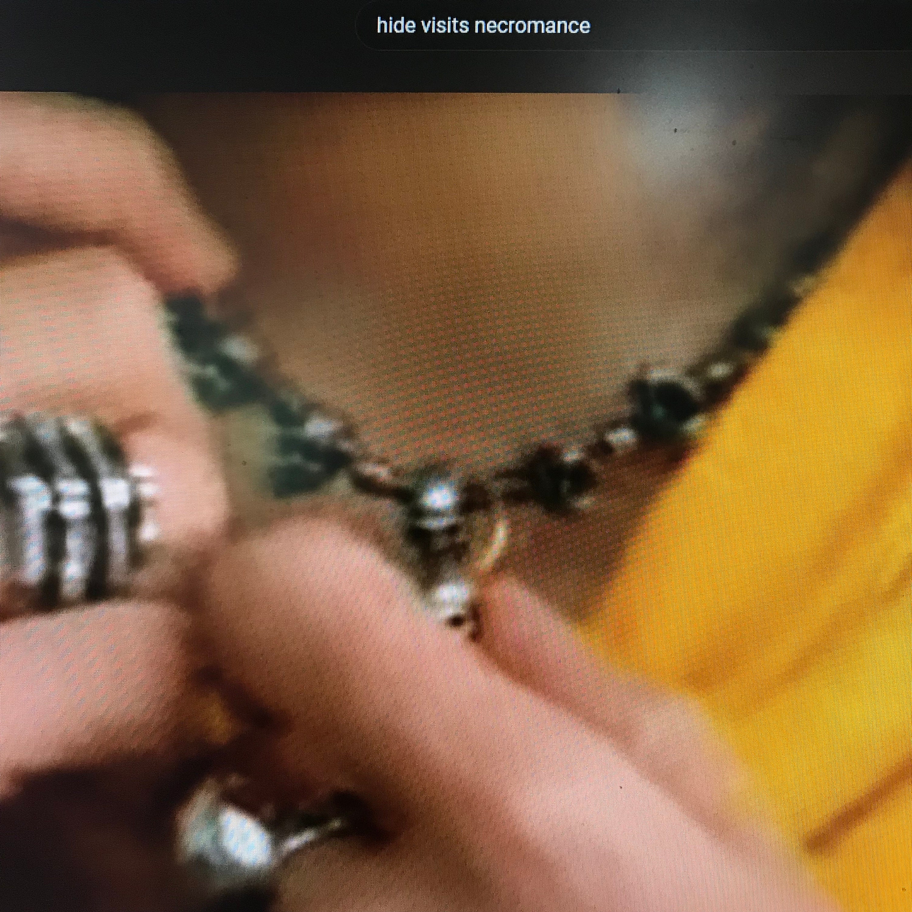 Hideネックレス H101BRAS//ネクロマンス Hidestyle ネックレス