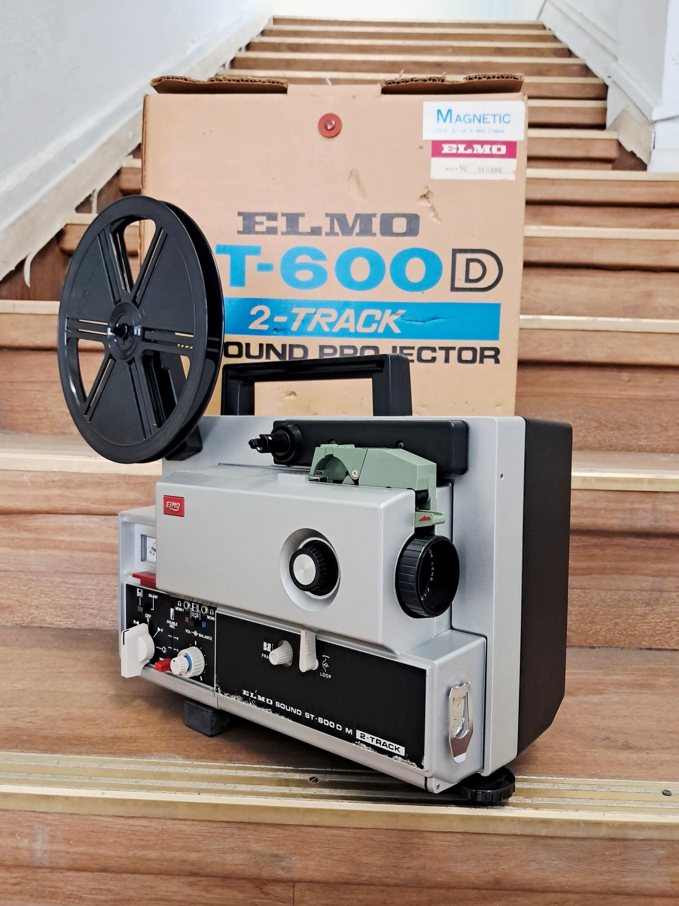 Vintage Elmo ST-600 D 2 Track 8mm Sound Projector - Etsy