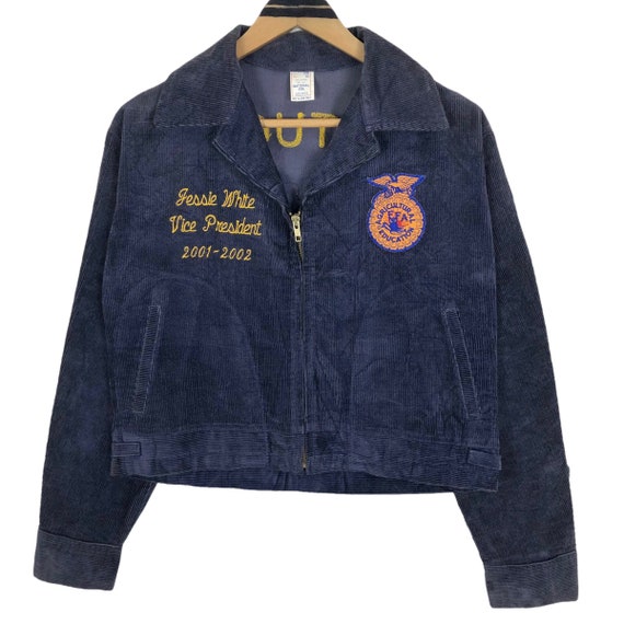 ヴィンテージ 80年代 FFA コーデュロイ ジャケット ナショナル FFA