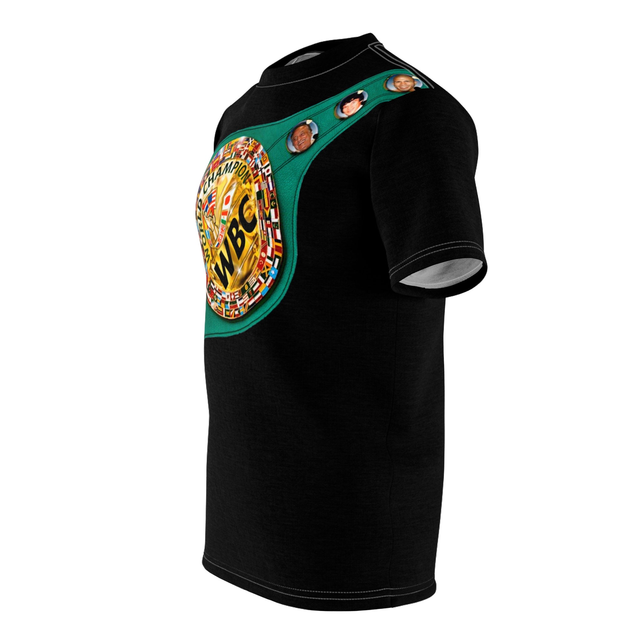 ボクシングチャンピオン ユニセックスTシャツ：WBCベルトデザイン