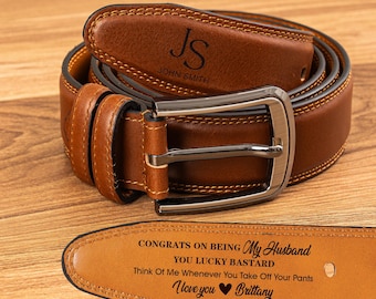 Vintage Levi's 501 Leather Belt Men's Black Levis Leather Belt