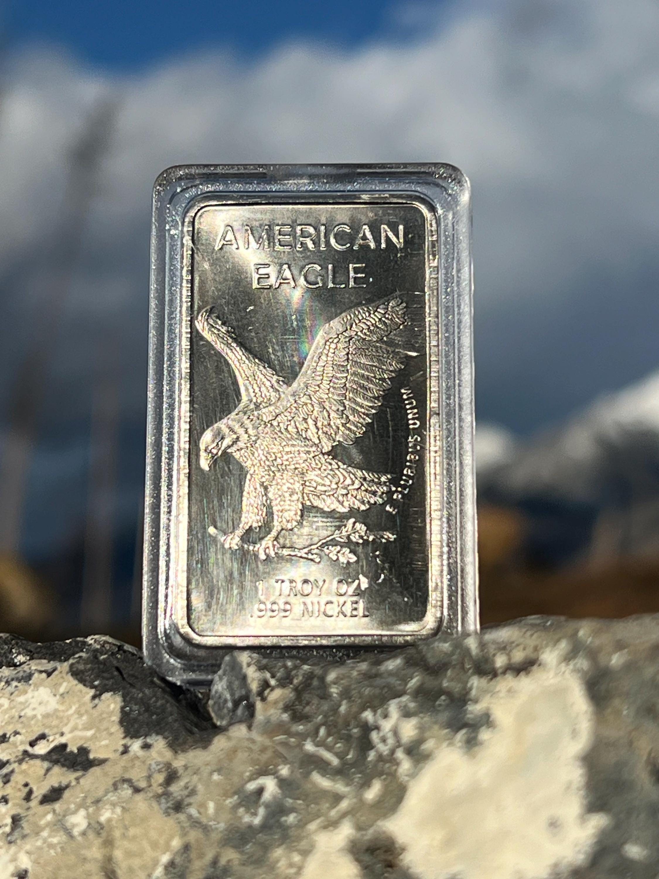 One troy ounce .999 fine silver coin - Etsy 日本