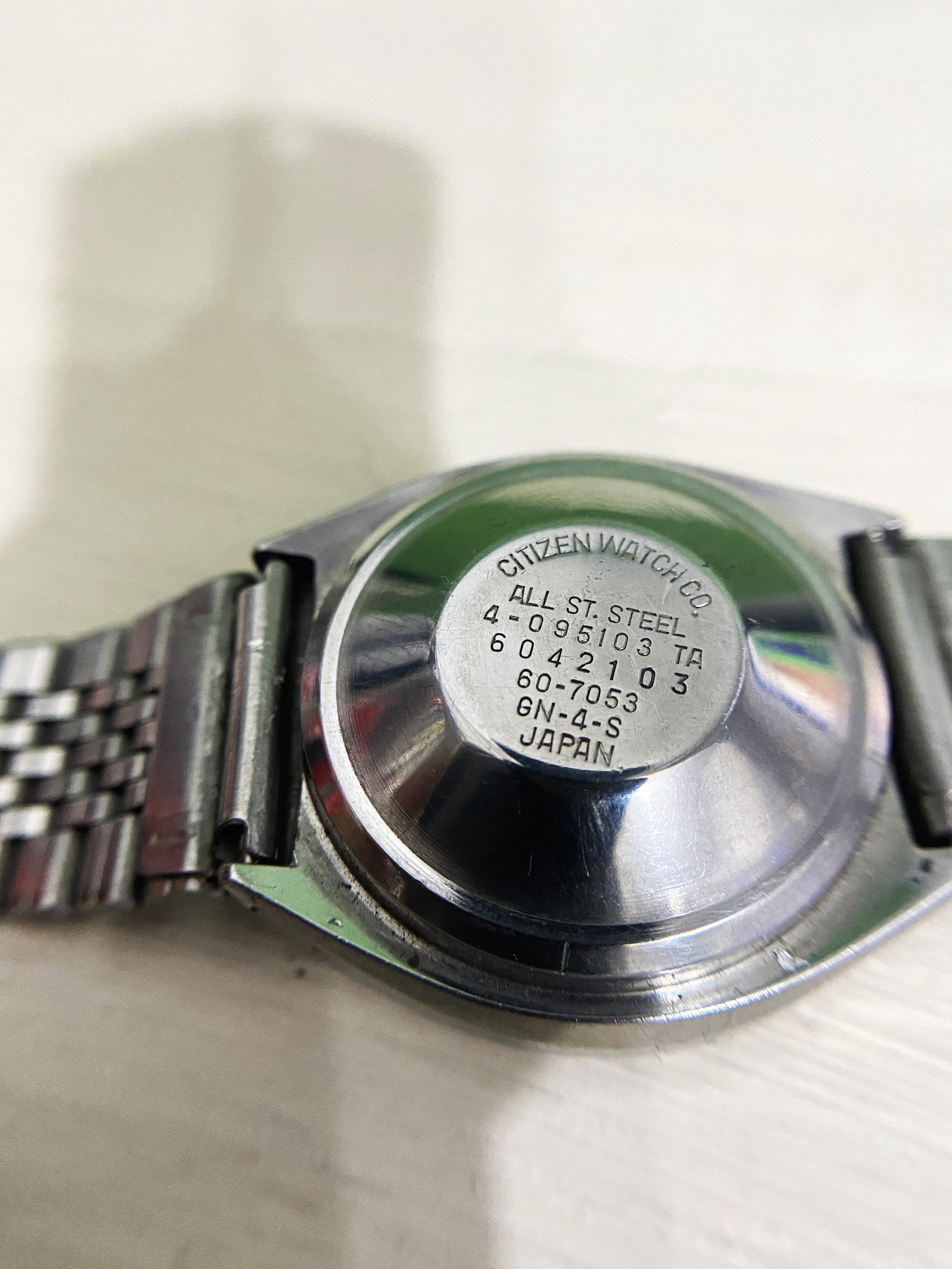 希少ヴィンテージ シチズン クリストロン/LC クォーツ デジタル腕時計