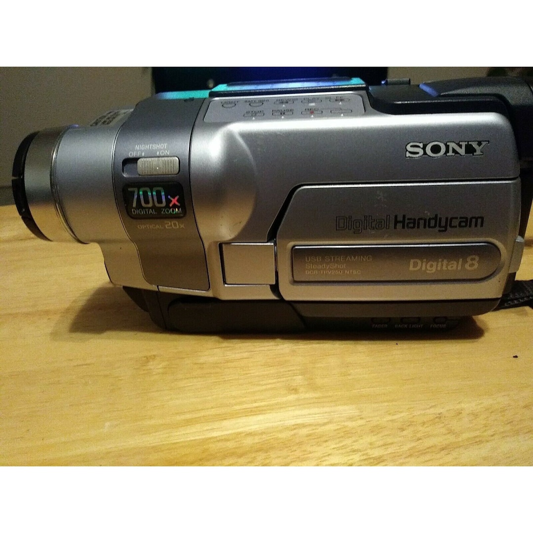 Sony Handycam DCR-TRV250 Digital-8 Camcorder - Etsy