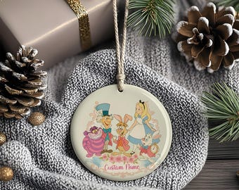 不思議の国のアリス クリスマス セラミック オーナメント、ディズニー