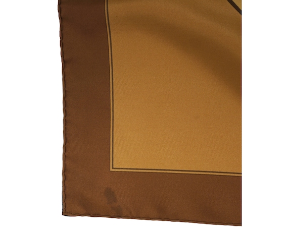 Vintage Hermes Silk Scarf Jeu Des Omnibus Hugo Grygkar 35” - VFG