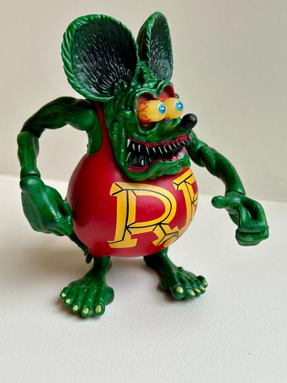 RAT FINK UNGREEPER フィギュア Rat Fink Figure ( hard plastic Japan