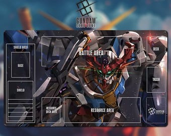 Playmat GQUUUUUUX Gundam Card Game With Zone 21A - Gundam TCG