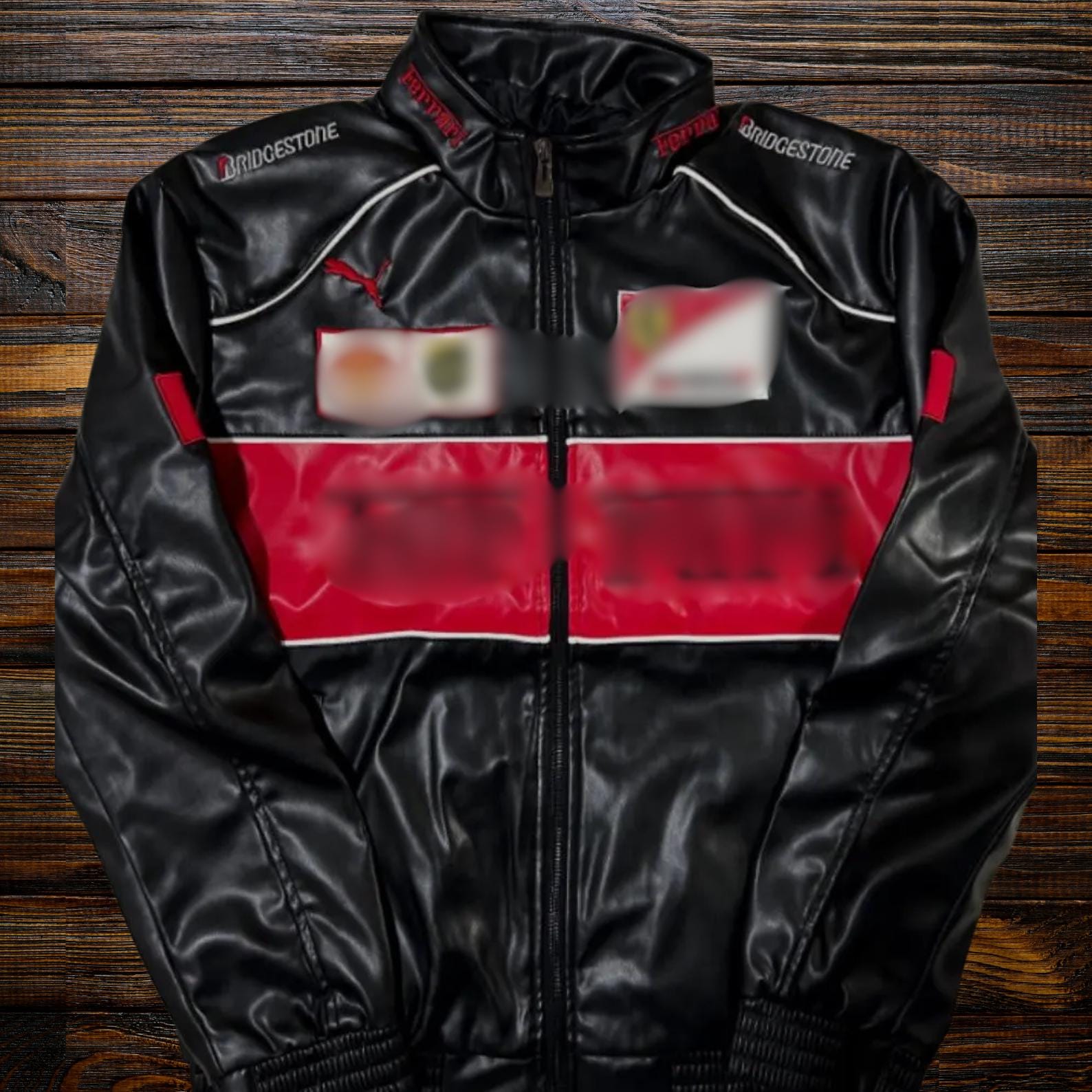 Leather ferrari jacket - Etsy 日本