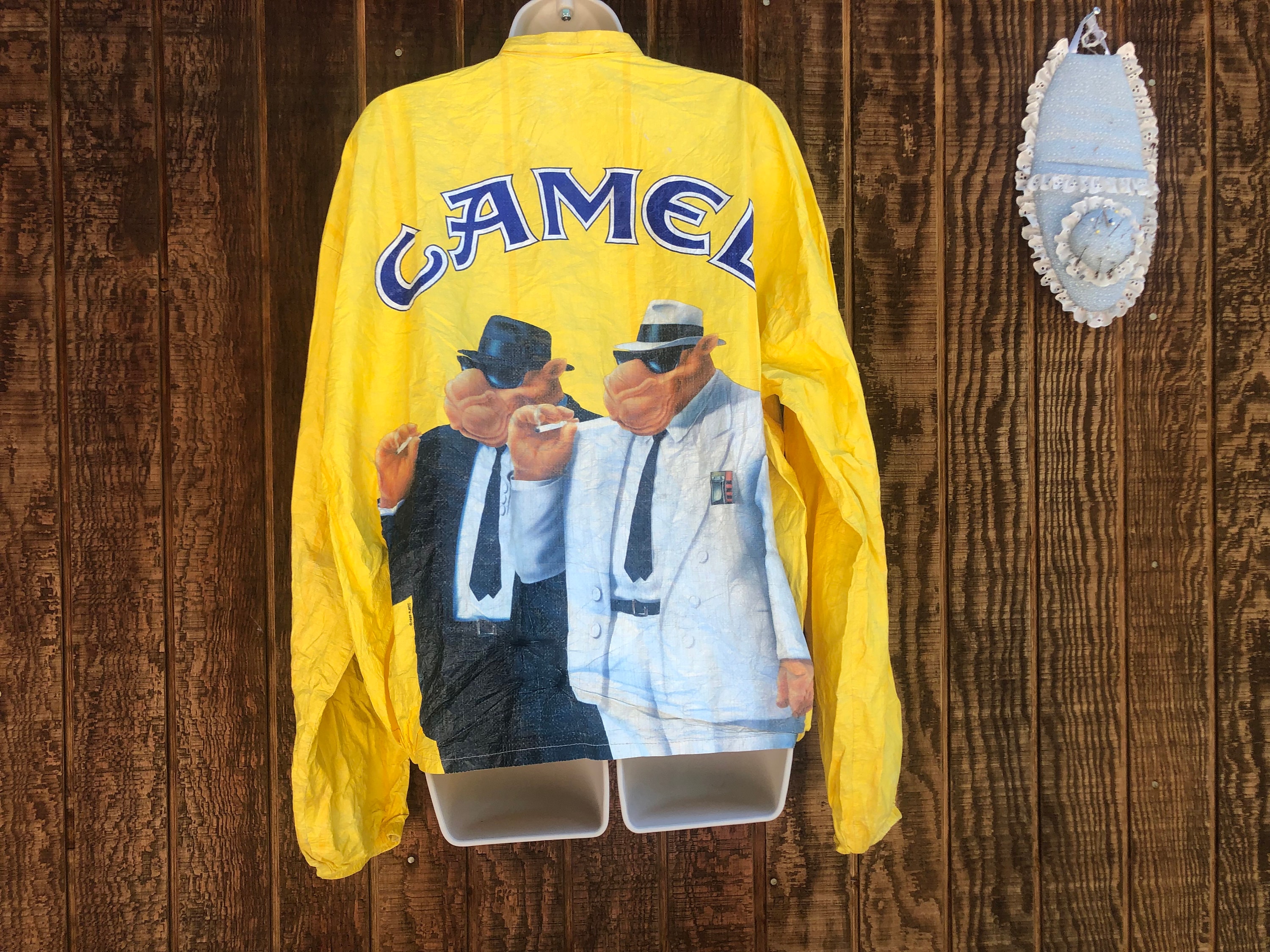 Vintage 90s Camel Cigarettes Windbreaker Jacket Size XL Extra