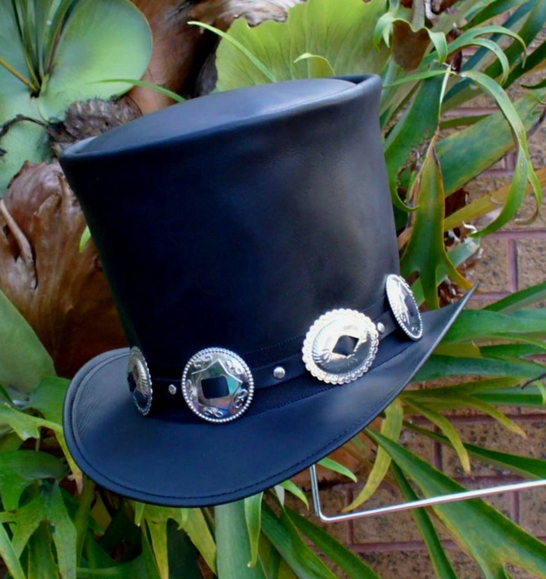 ブラックレザーの手作りスラッシュトリビュートガンズアンドローゼズ