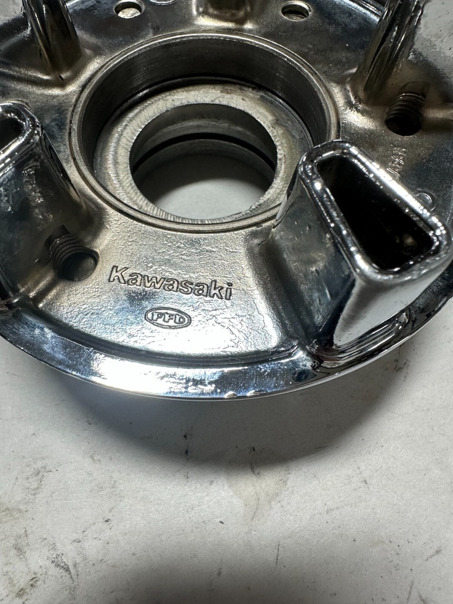 New 42033-0021 ZX-10 CHROME PLATED CUSH HUB SPROCKET DRUM KAWASAKI