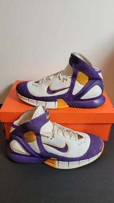 Nike Zoom Huarache 2K4 Kobe Bryant PE Lakers Colors White Purple