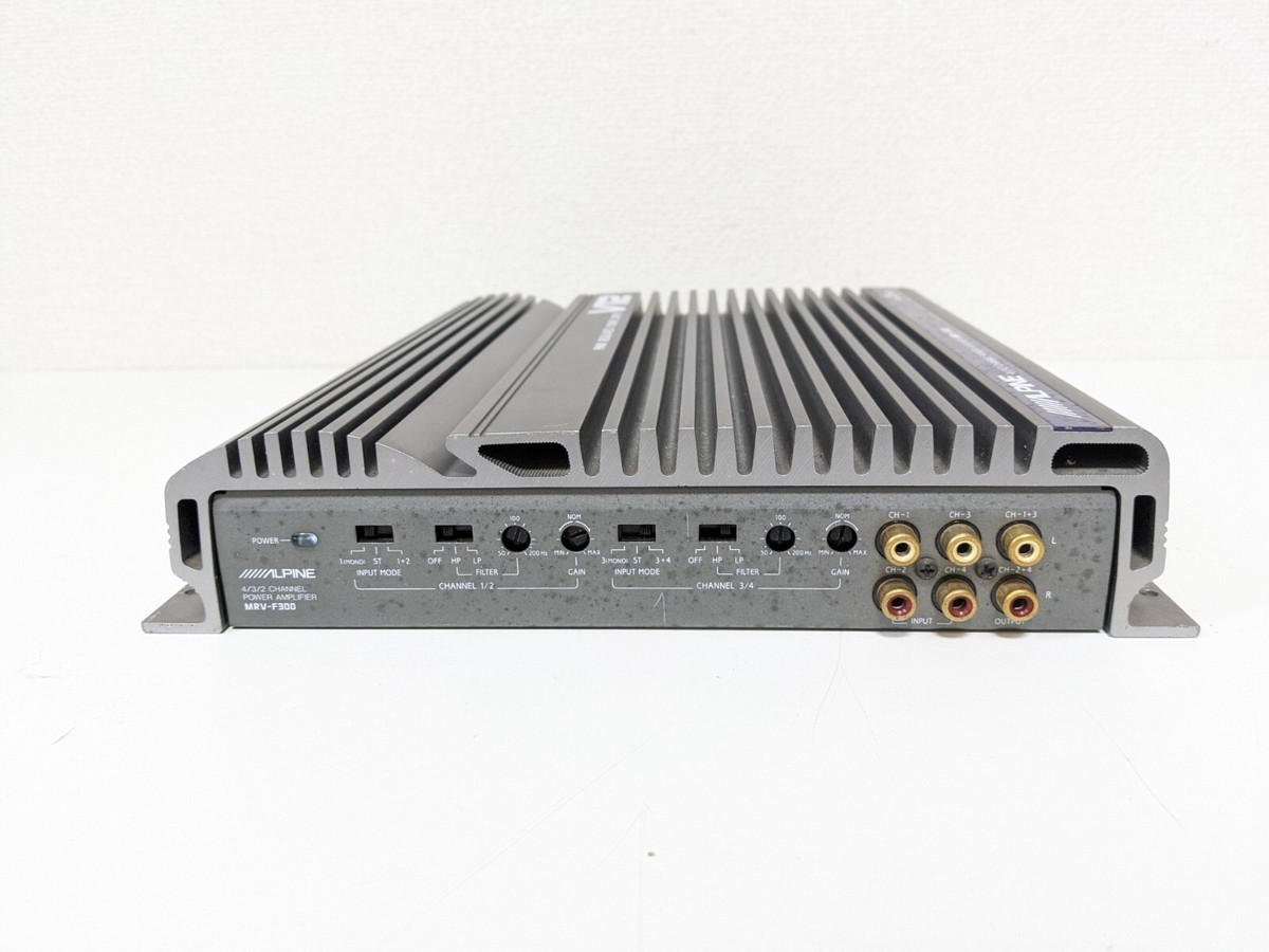 ALPINE MRV-F300 4-channel Digital Power Amplifier | eBay