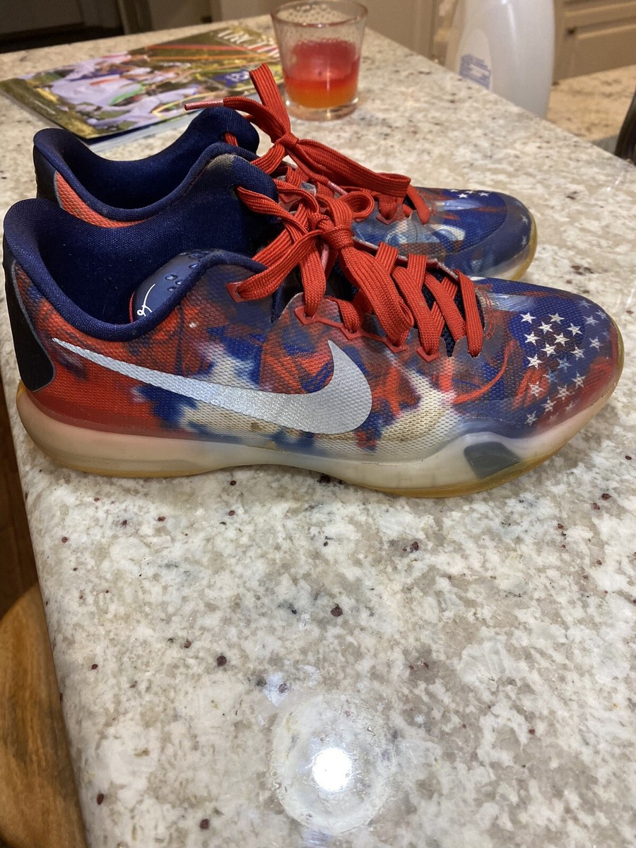 Nike Kobe 10 X Independence Day Shoes Size 6.5 | eBay