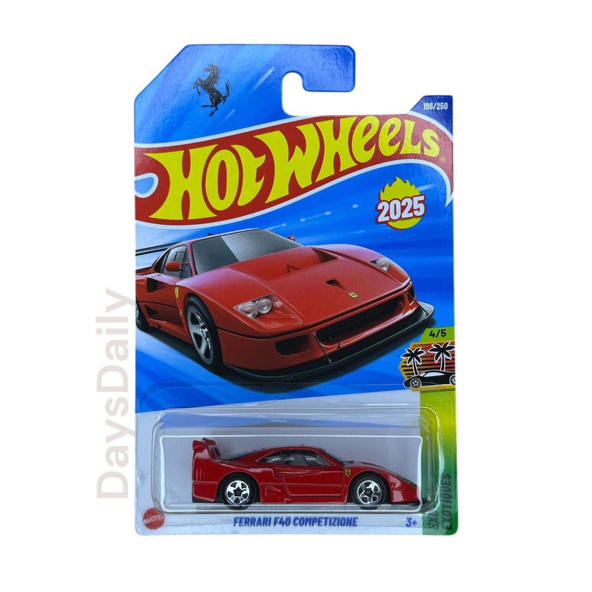 Hot Wheels Ferrari F40 Competizione Mainline Case K/L 2025 Long