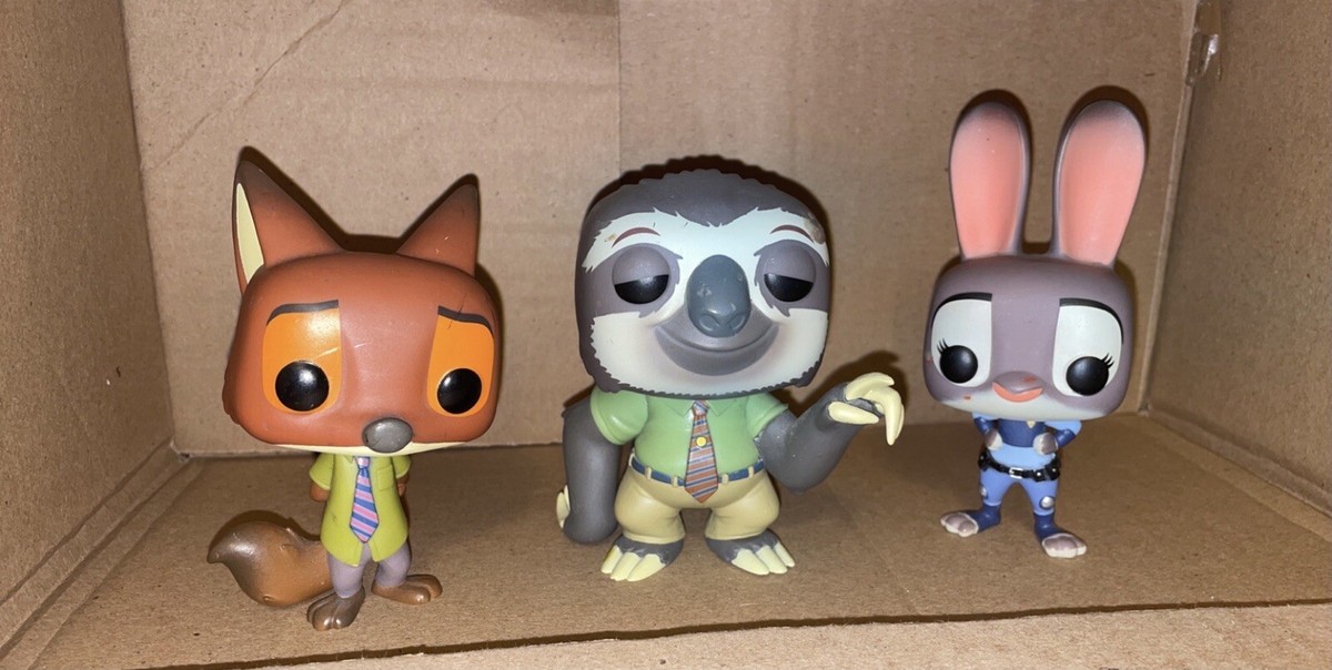 Funko Pop JUDY HOPPS FLASH NICK WILDE ZOOTOPIA DISNEY OPENEND PRE
