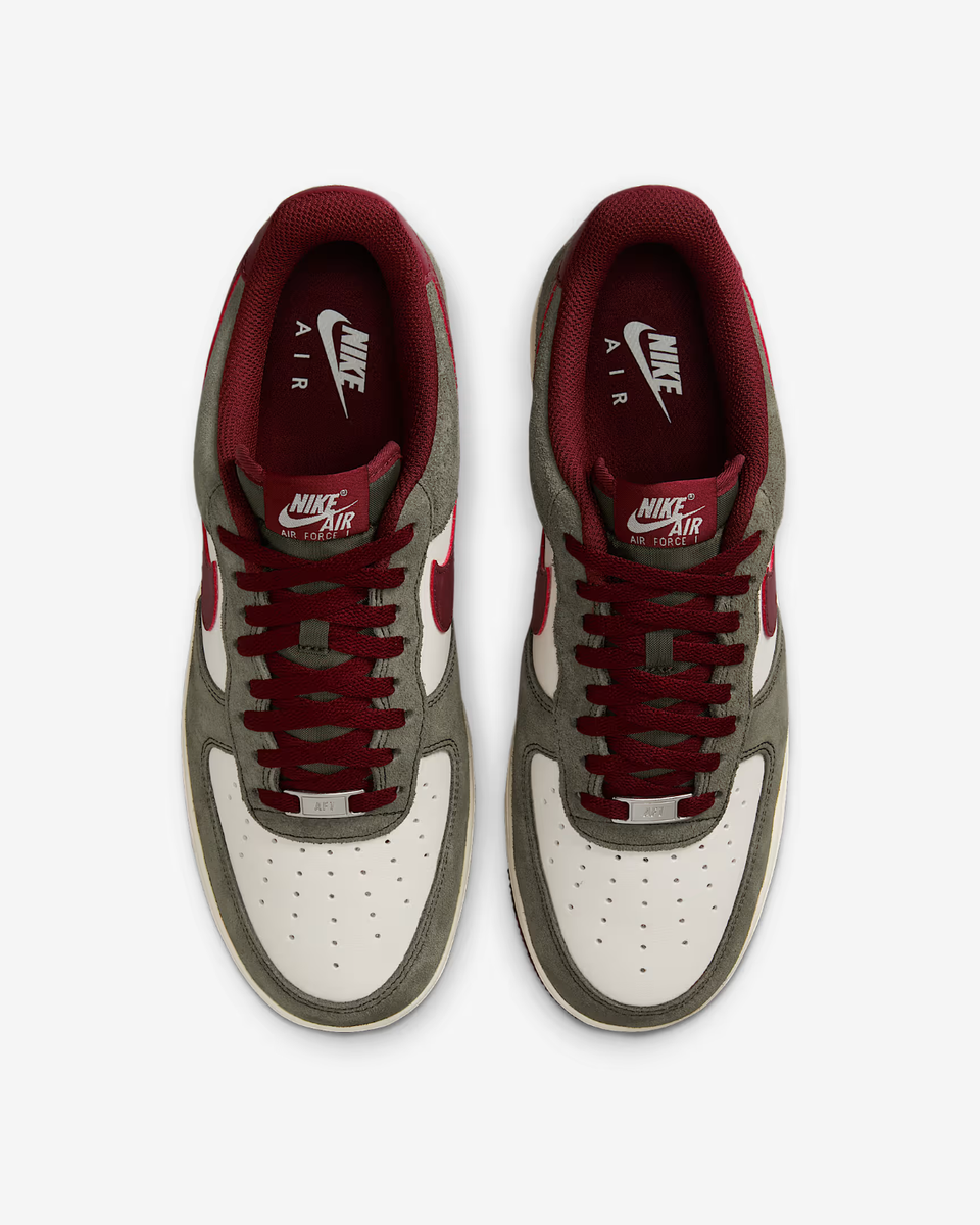 FQ8714-302 Nike Air Force 1 Low Cargo Khaki Pale Ivory Dark Team